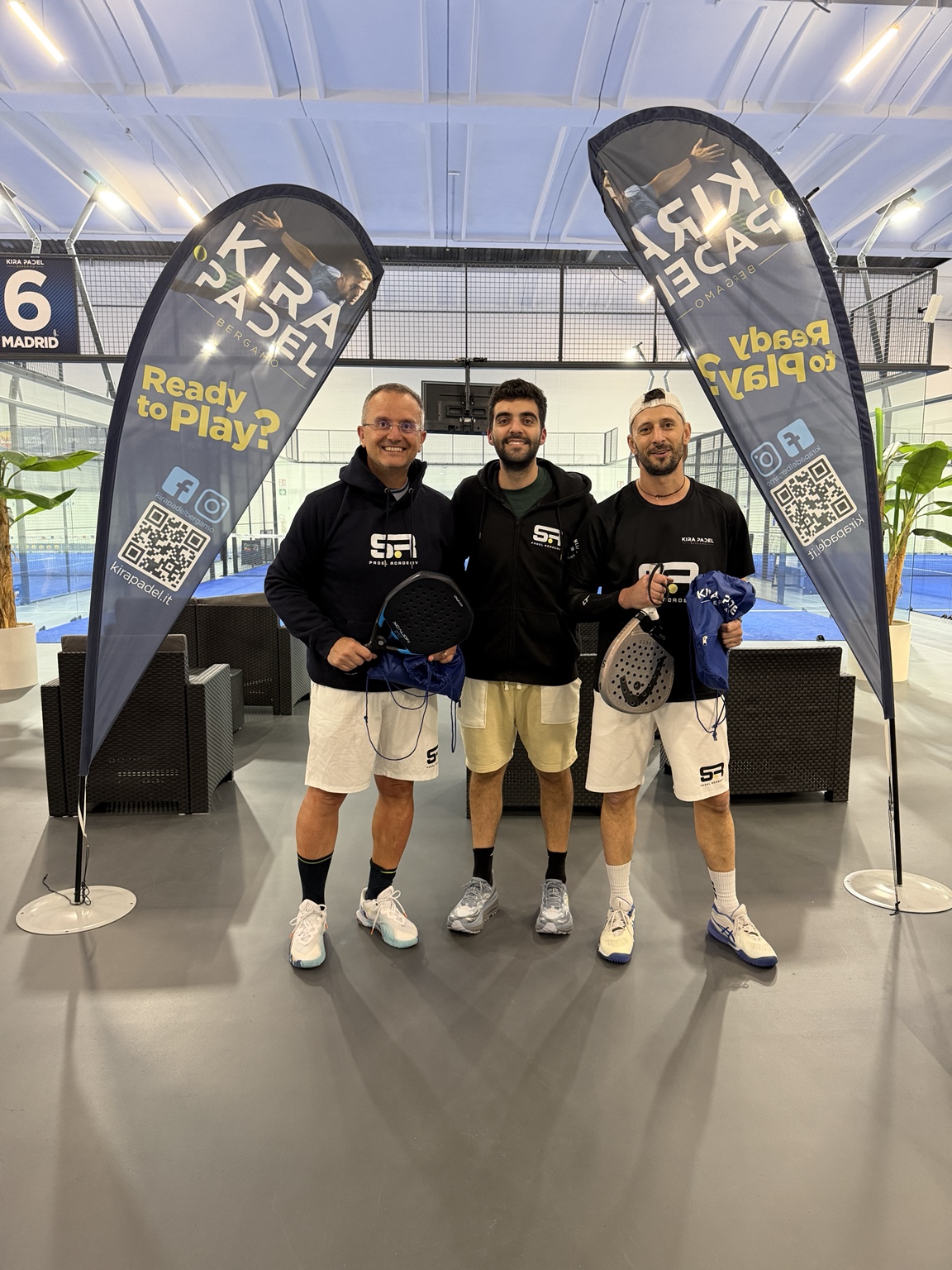 Coach e allievi SR Padel Academy